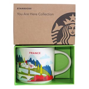 Starbucks Frankreich France Mug YAH You are here Collection - 14 fl oz / 414 ml