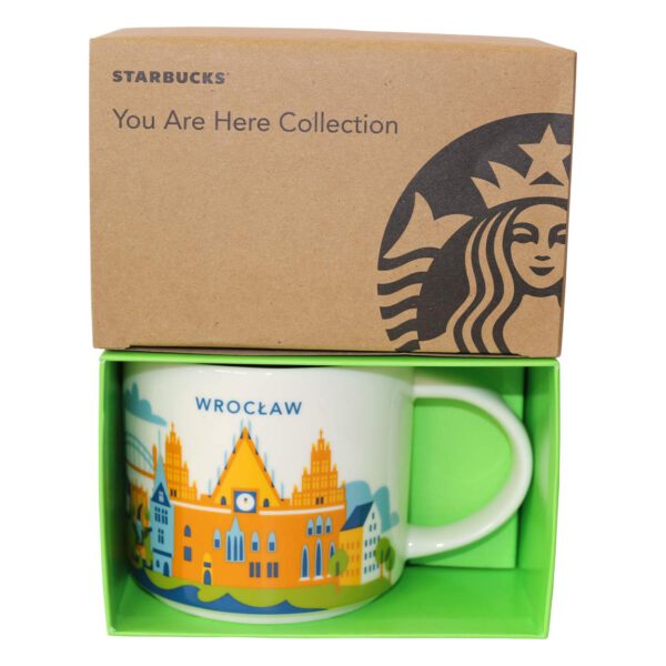 Starbucks City Mug You Are Here Collection Wroclaw Coffee Cup Poland