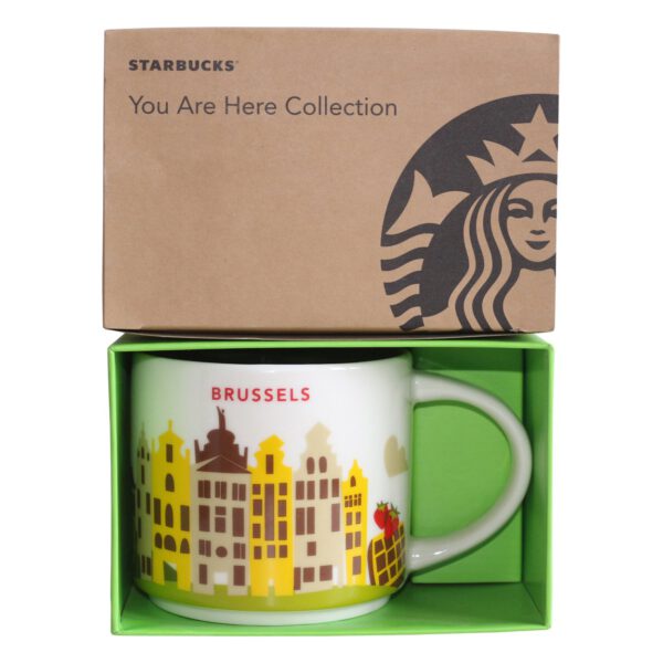 Starbucks Brussels Brüssel Belgien YAH Collection Mug Tasse 14oz/414ml
