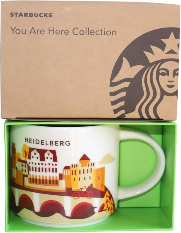 Starbucks City Mug You Are Here Collection Heidelberg Kaffeetasse Coffee Cup