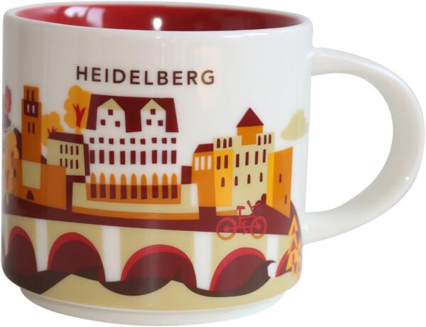 Starbucks City Mug You Are Here Collection Heidelberg Kaffeetasse Coffee Cup