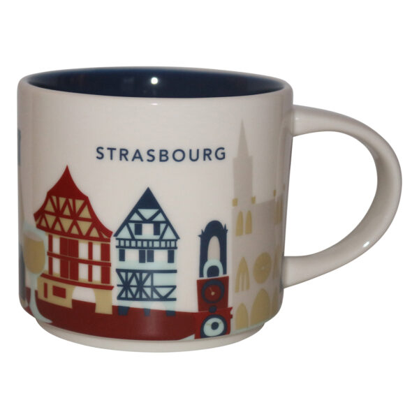 Starbucks Strasbourg France Mug YAH You are here Collection Straßburg Frankreich – 14 fl oz / 414 ml