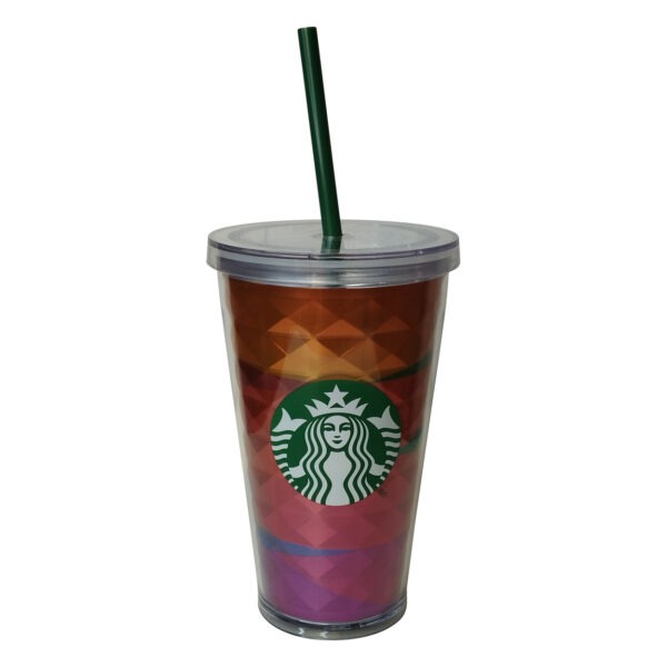 Starbucks Tumbler Cold Cup Disco Edition Kaltgetränke Becher