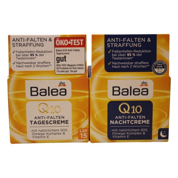 Balea Q10 Anti Falten Tages & Nachtcreme Set