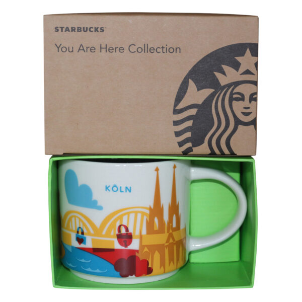 Starbucks City Mug You Are Here Collection Cologne Coffee Mug Coffee Cup