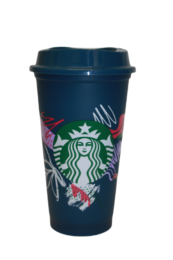 Starbucks Midnight Edition Tumbler Color Change 16oz/473ml Reusable