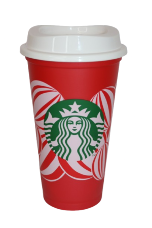 Starbucks Roter Ballon Travel Cup Tumbler Grande Medium 16oz/473ml