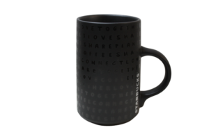 Starbucks Schwarz Alphabet