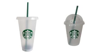 Starbucks Cold Cup Small + Large Edition Kaltgetränke Becher 24oz/710ml